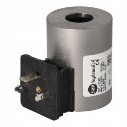 Saulės hidraulikos ritė 12vdc fi16 h 50 5mm su diodu