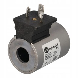 Saulės hidraulikos ritė 12vdc fi16 h 50 5mm su diodu