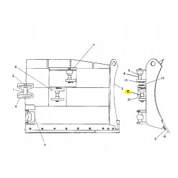 Smeigtukas 38x170 stumiamas kačių buldozeriu