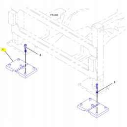 Guminė pėdų atrama katė 422e 422f 428d 1667870 9r7825