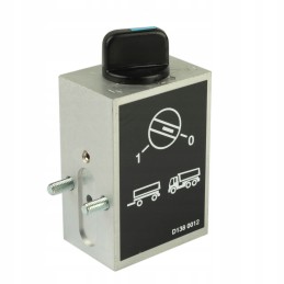 Pneumatinė savivarčio vairasvirtė su perjungimo mygtuku