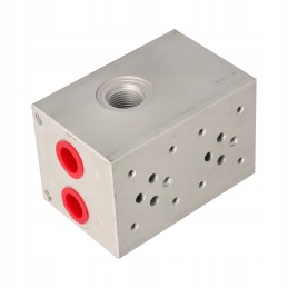 2 sekcijų vožtuvų blokas su perpildymo vožtuvu