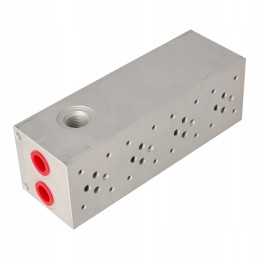 4 sekcijų vožtuvų blokas su perpildymo vožtuvu