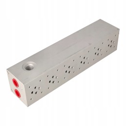 6 sekcijų vožtuvų blokas su perpildymo vožtuvu