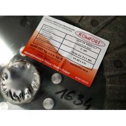 Sankabos diskas 350 mm 22 pjaustytuvai 385 83021510 komfo