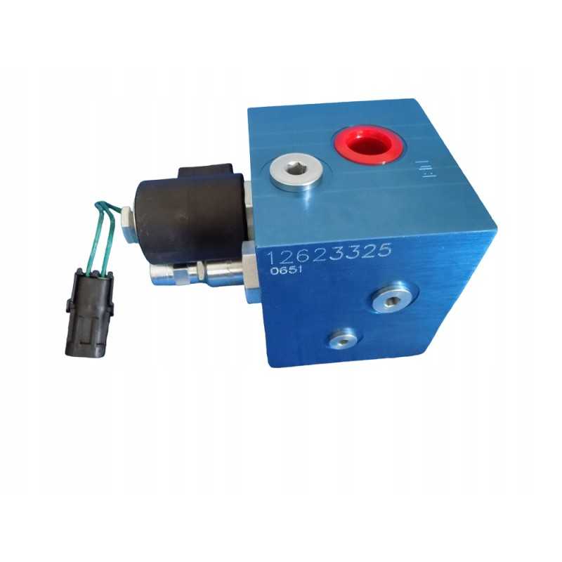 Hidraulinio vožtuvo bloko ritė E12623325 Hitachi