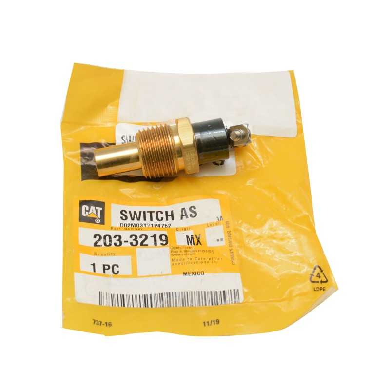 Vandens temperatūros jutiklis kačių ekskavatoriniam krautuvui