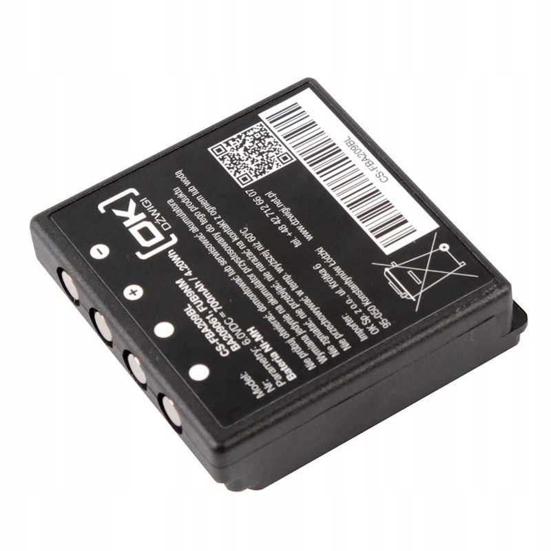 Baterija hbc radiomatic fub9nm 6vdc 700mah