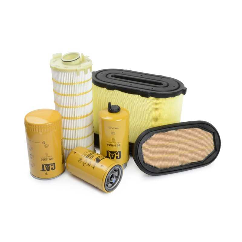 Filtrų komplektas, originalūs filtrai cat 428f 432f