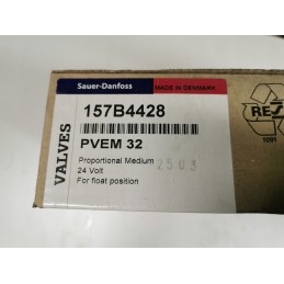 Solenoidinis vožtuvas sauer danfoss 157b4428 pvem 24vdc