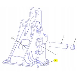 Cat 988 rėmo įvorė 1381873