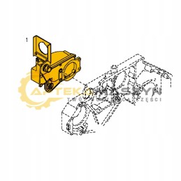 Volvo ew140b ec135b ec140b variklio pavara