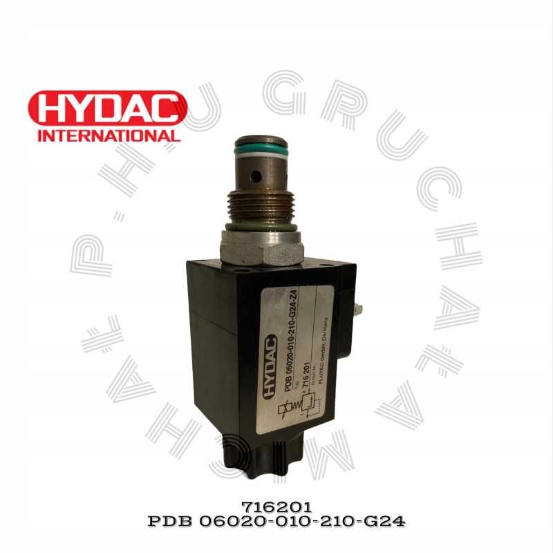 Hydac flutec 716201 ritės vožtuvas pdb 06020010210