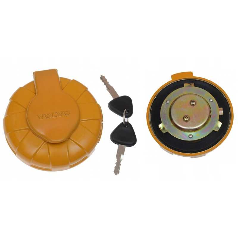 Volvo ekskavatorinio krautuvo degalų bako dangtelis