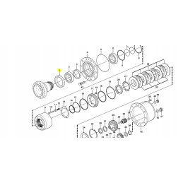 Volvo ekskavatoriaus sandariklis
