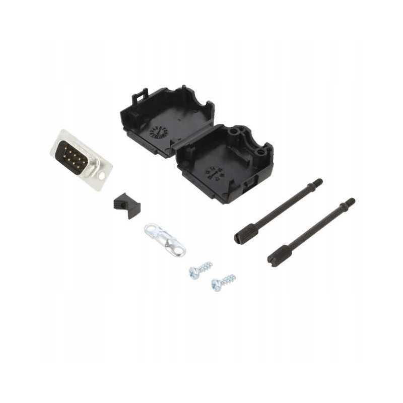 D sub 9 kontaktų kištukas