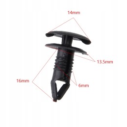 30 vnt. durų skydo laikiklio buferio spaustukai