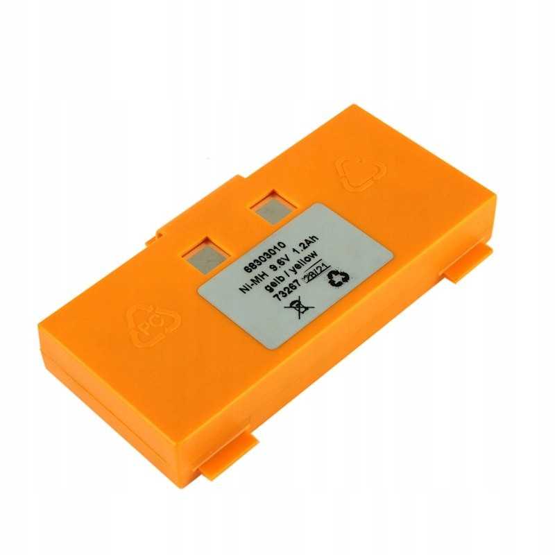 Akumuliatorius hetronic klipas 68303010 9 6vdc 1200 mah