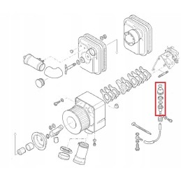 Hatz 1d ir 1b oro filtrų indikatorius 01499802