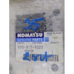 Komatsu šildytuvo šildytuvas 600 815 9320