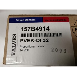 Solenoidinis vožtuvas sauer danfoss 157b4914 pvek di 24vdc