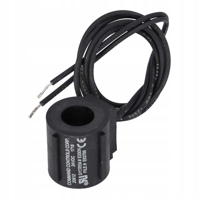 Bucher ritė 24vdc fi15 8 h 33 5mm