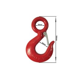 Tvirtas kablys su apsauga 2000 kg dirbtuvėms