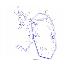 Durų atidarymo pavara cva mini loader kat