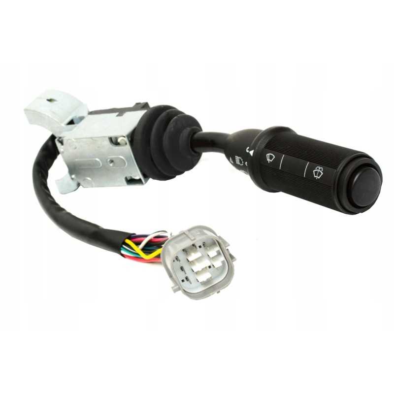 Jungiklis, posūkio signalai, valytuvų lemputės, jcb