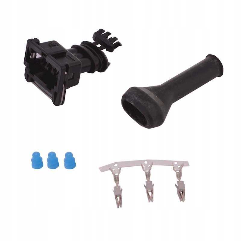 amp Junior laikmatis 3 kontaktų kištukas, amp tyco 5 rinkinys