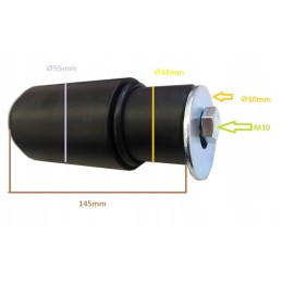 Oilquick adapterio jungtis polystecker oq polių kištukas ekskavatorius 145mm