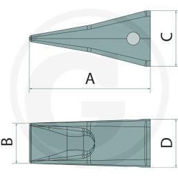 Zab Caterpillar 6y 3222