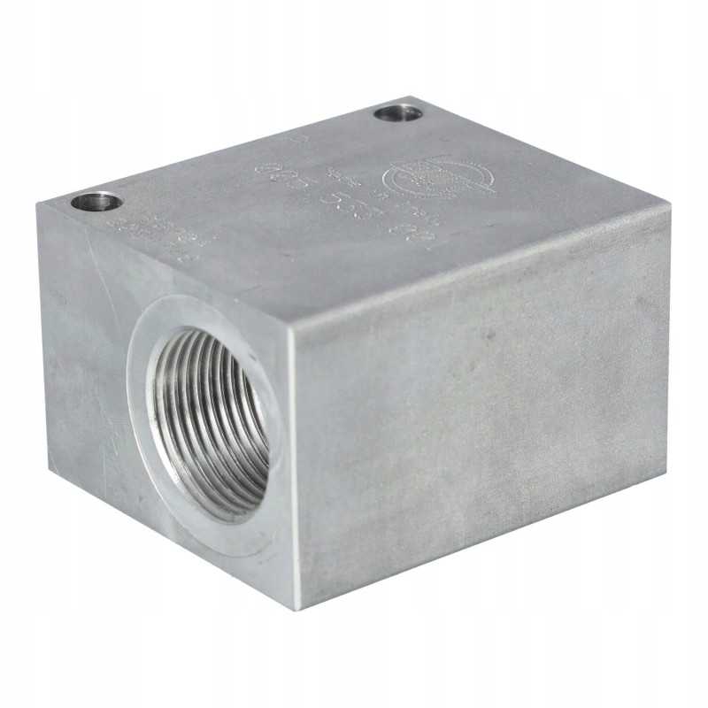 Solenoidinio vožtuvo korpuso liueno lizdas g 1 prievadai 1