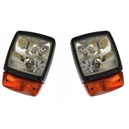 JCB 3 4CX ekskavatorių priekinių kelio žibintų komplektas