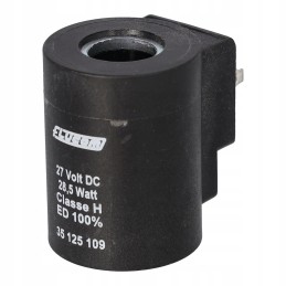 Ritė 27vdc 28 5w fi16 1 h 50mm