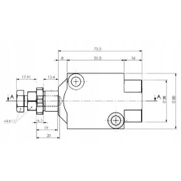 Palfinger prailginimo vožtuvas