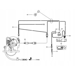 Galios kilimo jutiklis Parker Chelsea 379502bpk 5 vnt.