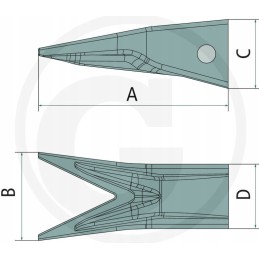 Zab Caterpillar 1u 3252wtl