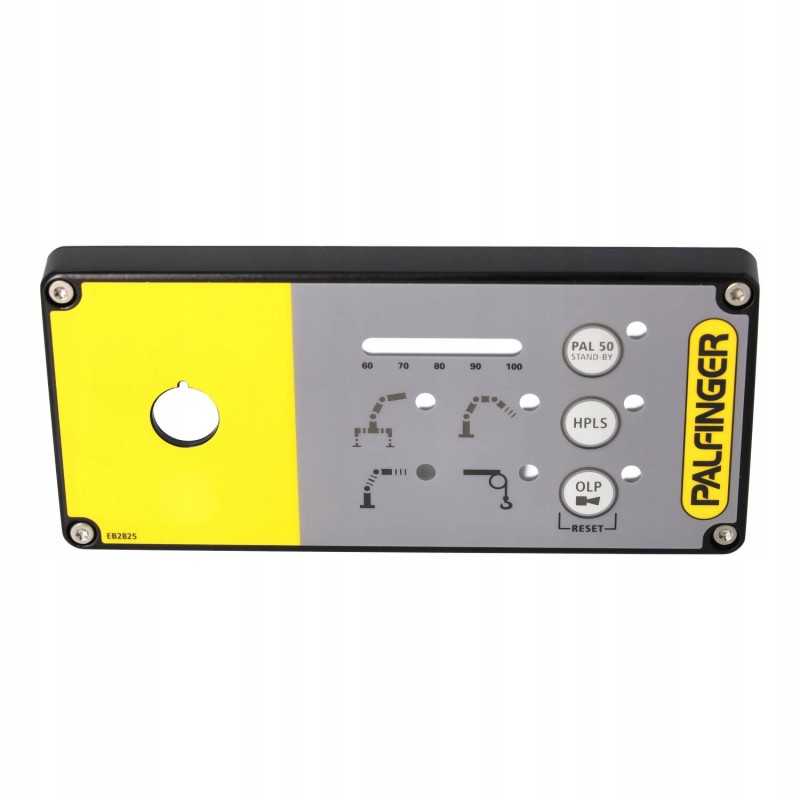 Palfinger panelė pal50 lydinio fi 16mm horizontali