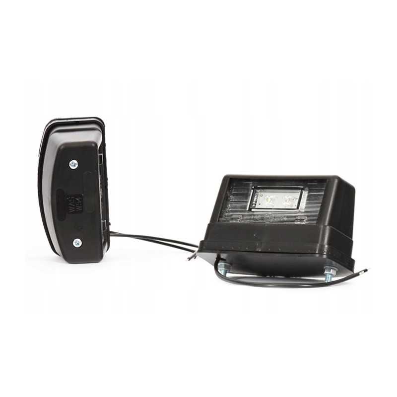 Priekabos galinis žibintas buvo registruotas W54 246