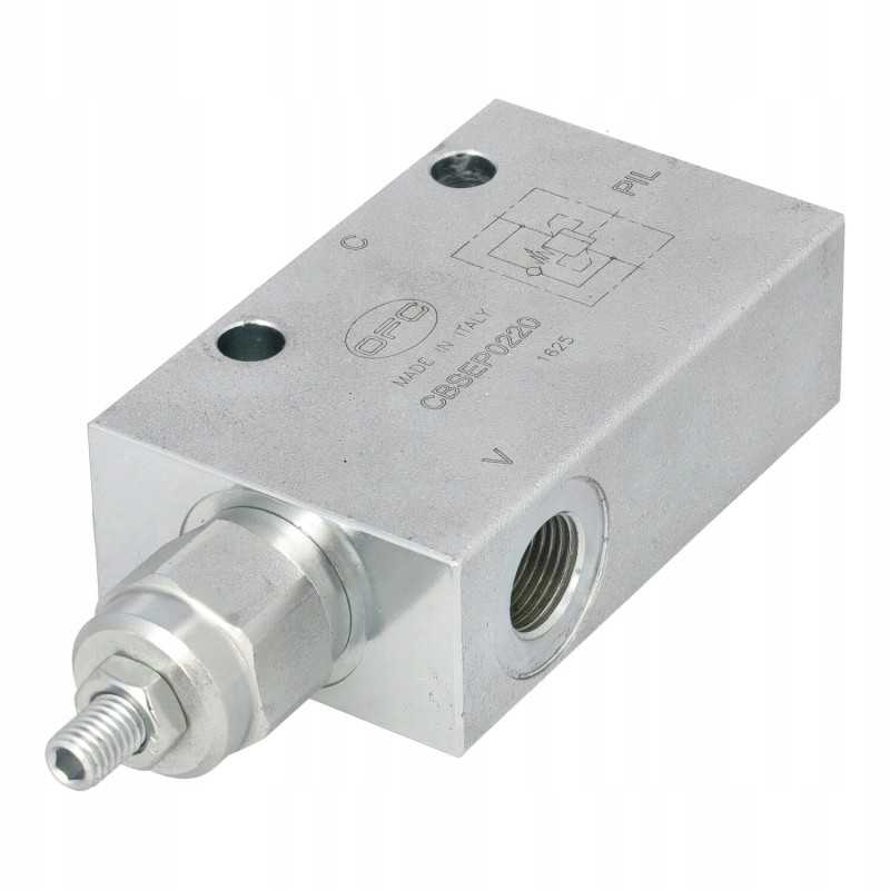 Perkrovos valdomas atbulinis vožtuvas 3 8 4