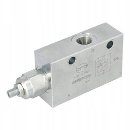 Perkrovos valdomas atbulinis vožtuvas 3 8 4