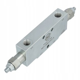 Atbulinio vožtuvo vairas dviem varikliams 3 8 60 350 bar ir ewc de 38 lu