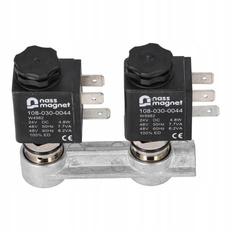 24 V elektrifikuotas vožtuvas pneumatiniam valdymui