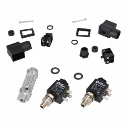 24 V elektrifikuotas vožtuvas pneumatiniam valdymui