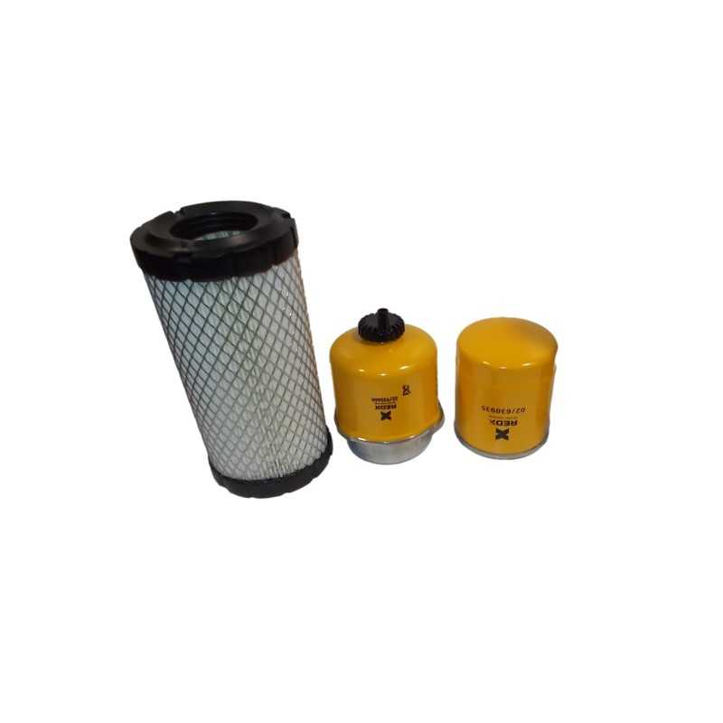 Mini jcb 8015 8016 8018 8020 filtrų rinkinys