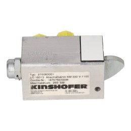 Vožtuvas KM332 et 1100 užspaudimo griebtuvui