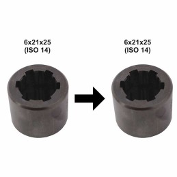Adapterio įvorė GTV siurblio uni į uni