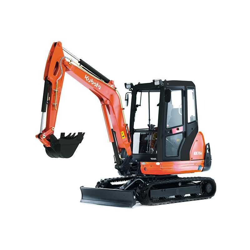 kubota kx71 filtrai 3 komplektas
