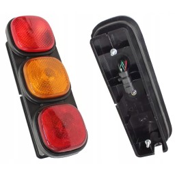 Telesk jcb krautuvų galinių kelio žibintų komplektas